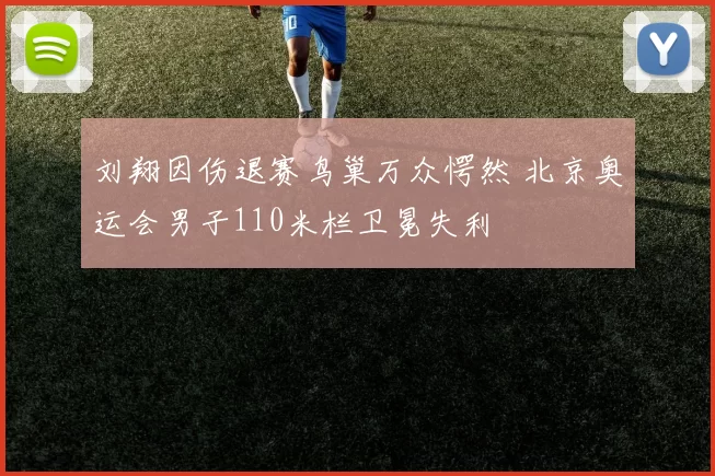 刘翔因伤退赛鸟巢万众愕然 北京奥运会男子110米栏卫冕失利